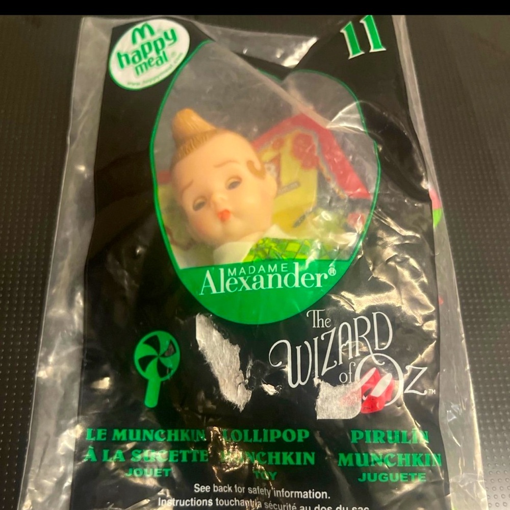 McDonald's Madame Alexander Lollipop Munchkin Doll NEW